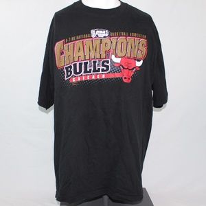 Vintage/Retro Chicago Bulls 6 Time Champions Shirt